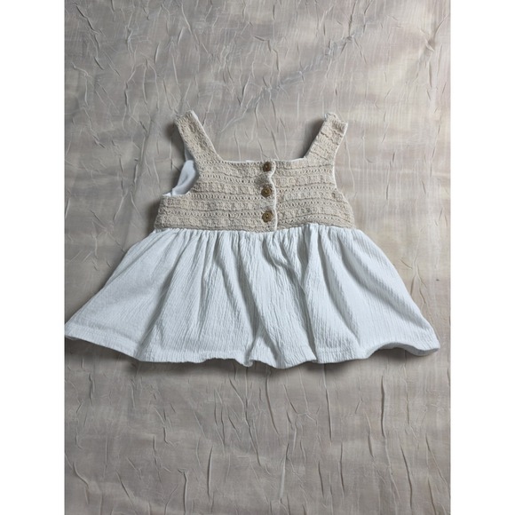 The Unbranded Brand Other - Crochet Tank Top Bohemian Size 4T 100% Cotton